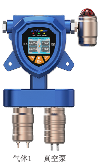 固定一体泵吸式二氧化硫气体检测仪探头 固定一体泵吸式二氧化硫气体检测仪探头