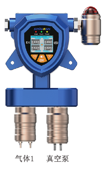 固定一体泵吸式氯苯气体传感器探头 固定一体泵吸式氯苯气体传感器探头